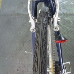 E152　★16800円★整備済み スポーツ中古自転車 アサヒ　ウイークエンドバイク【クロスバイク　青　46㎝】の画像