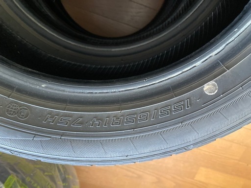 夏ﾀｲﾔ(ﾎｲｰﾙなし)155/65R14