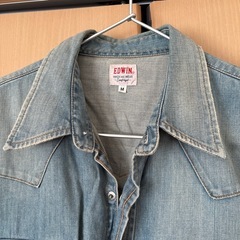 EDWIN デニムシャツの画像