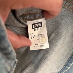 EDWIN デニムシャツの画像