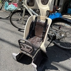 (急募) 子供用自転車自転車後部椅子　0円　あげます　23日まで