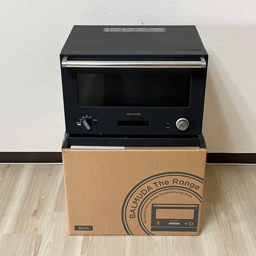 動作品 BALMUDA オーブンレンジ K04A-BK バルミューダ　電子レンジ