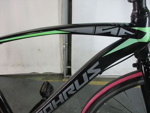 E162　★10000円★整備済み スポーツ中古自転車 ブラック　６段変速　48ｃｍ【クロスバイク】