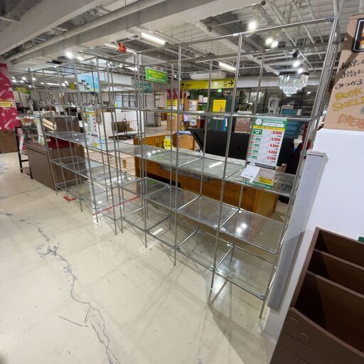 ｶﾞﾗｽｹｰｽ/4段(No:1248054-55/在庫2台)