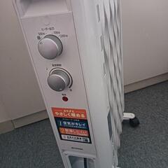 オイルヒーター　※電源入りません