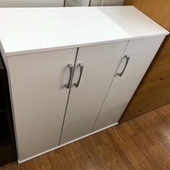 3枚扉　シューズボックス　　　売ります！取りに来れる方限定！