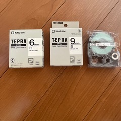 KING JIM TEPRA 6mm ,9mm,12mm  セッ...