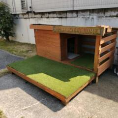 大型犬　犬小屋の画像