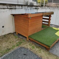 大型犬　犬小屋の画像