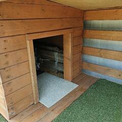 大型犬　犬小屋の画像