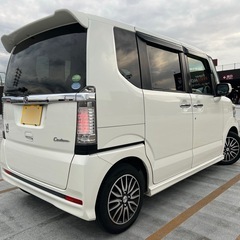 N-BOXカスタム G特別仕様車SSパッケージ フルセグナビ 両側パワースライドドア バックカメラ 平成26年 車検2年付き の画像