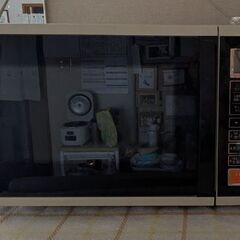 東芝オーブンレンジ　取扱説明書付き