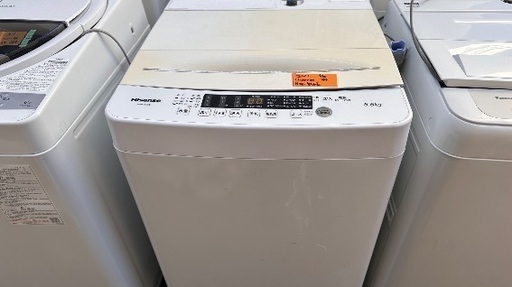 洗濯機番号64 Hisense 2021年製 5.5kg