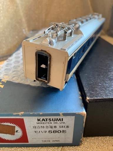 ⑥KATUMI寝台特急電車581系　モハネ580形　スチール製