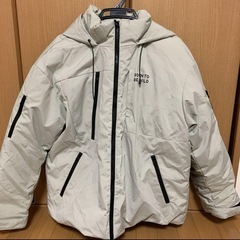 新品、未使用Dazy ライトグレー ダウンジャケット Sサイズ