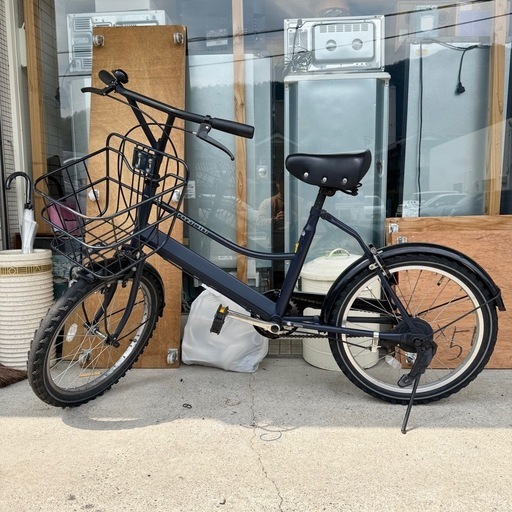 【超美品‼️】定価26,400円♪ アプレミディ(サイクルベースあさひ) 20インチ ミニベロ シティサイクル 自転車 ネイビーブラック♪