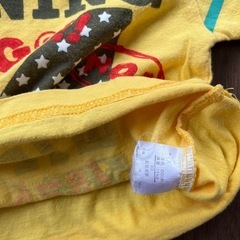 《７》Ｔシャツ　（80cm） ユニフォーム風の画像