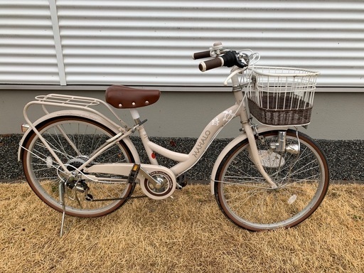 子ども用自転車　22インチ　Mahalo 6段切り替え付き