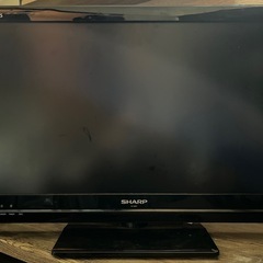 テレビ SHARP 2012年 中古