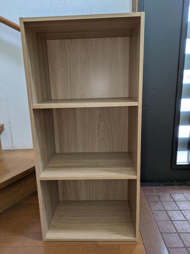 カラーボックス②　３段