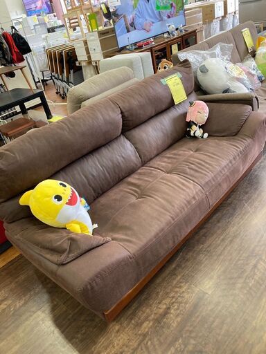 ★ジモティー割あり★3Pｿﾌｧ/クリ-ニング済み/HG-5115