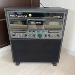 COLUMBIA★ダブルカセットカラオケGP-K3800