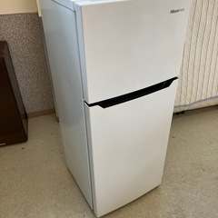 K2503-420 配送不可 Hisense HR-B1201 2018年製  冷蔵庫 キズ汚れ有り