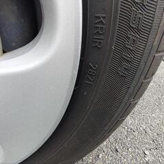 155/65R14 HE33Sアルトラパン　ホイールとタイヤ4本セット【商談中】の画像