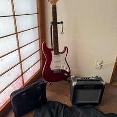 エレキギター／アンプ　入門セットの画像