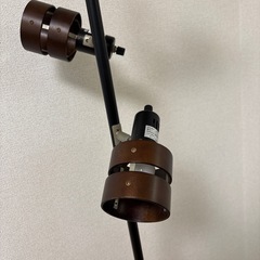 【説明書あり】ニトリ　フロアランプ　ウッドリング2の画像