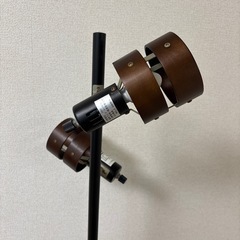 【説明書あり】ニトリ　フロアランプ　ウッドリング2の画像