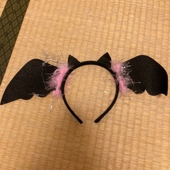 カチューシャ コウモリ ハロウィンの画像