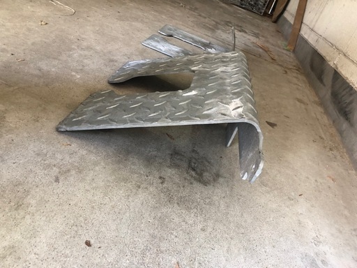 縞板5枚まとめて40（53）×32×14cm