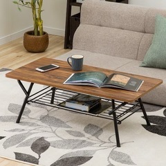 【超美品‼️】定価4,990円♪ ニトリ 90cm幅折りたたみテ...