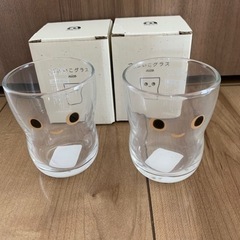 新品未使用　つよいこグラス　nico 2個セット