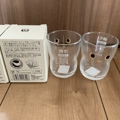 新品未使用　つよいこグラス　nico 2個セットの画像