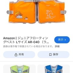 子供用ライフジャケットS sizeの画像