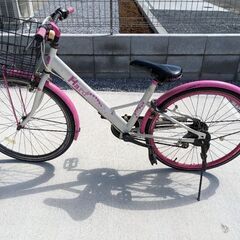 子供用自転車24型　ハードキャンディ　中古品