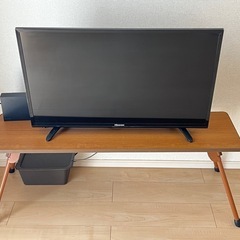 テレビ（テレビ台、レコーダー付き）