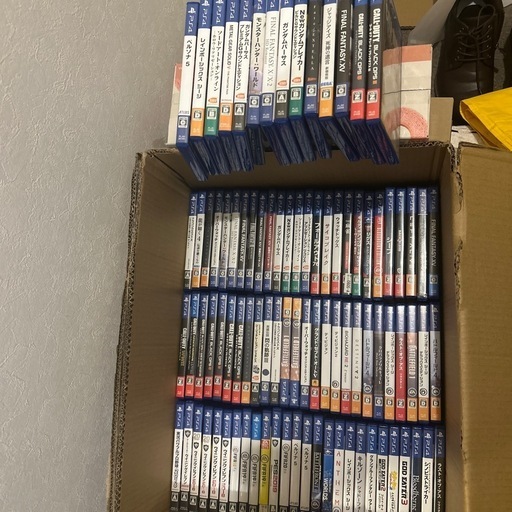 PS4ソフト90本以上をまとめて