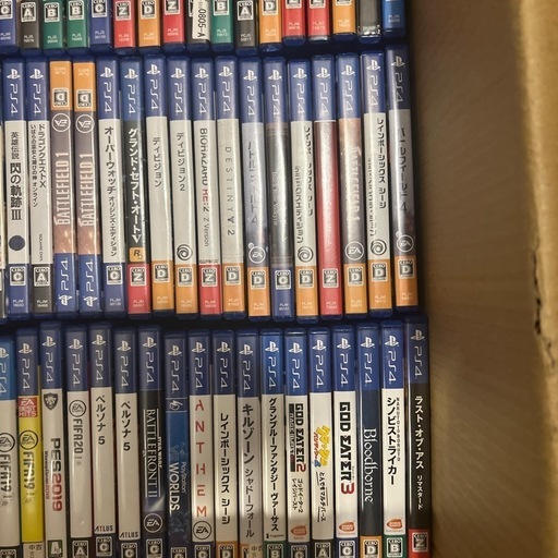 PS4ソフト90本以上をまとめて