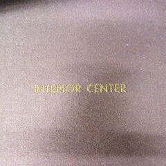 2人掛け ソファ 布製 INTERIOR CENTER 長椅子 ソファー ２P ネイビー ファブリック 札幌市厚別区 厚別店の画像