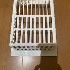 水切りカゴ　ホワイトの画像