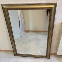 アンティーク　ゴールドミラー在庫4枚まとめ売りやすくなりますの画像