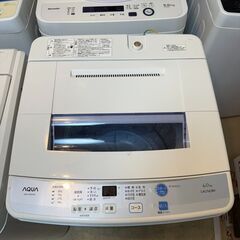 T4179【新生活応援キャンペーン】アクア　洗濯機　2016年製　6㎏　AQW-S60D　分解清掃済み　送料A　札幌　リサイクルれお　すすきの店 T4179【新生活応援キャンペーン】アクア 洗濯機 2016年製 6㎏ AQW-S60D