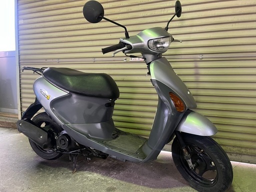 【売約済】実働  BT新品 スズキ CA45A レッツ4 4スト原付 4ストインジェクション スクーター シルバー