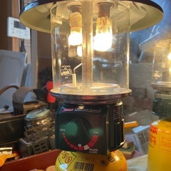 アダプター追加！したらUD缶で使えます　コールマンのガスランタンです。