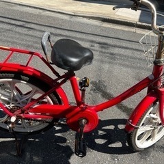 (急募) 幼稚園〜小学生用自転車　0円　あげます。　23日までの画像