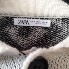 ZARA　メンズカーディガンの画像