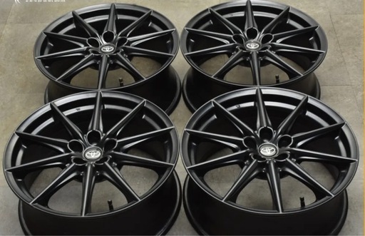 展示車外し　GR86 RZ 18in 7.5J +48 PCD100